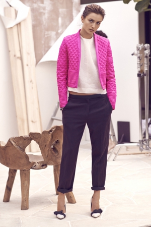 isabel-marant-resort-2014-pink-neon-jacket