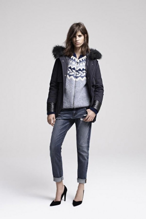maje-fall-winter-2013-2014-grey-jeans-knitted-jumper