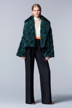 roksanda-ilincic-fall-winter-2014-emerald-fur-jacket