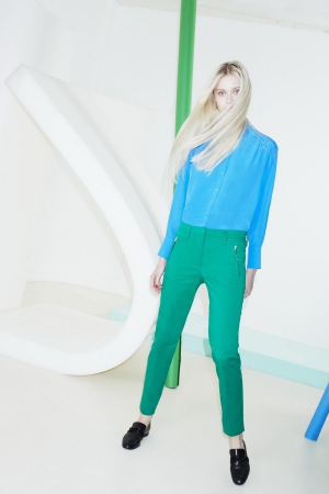 sky-blue-silk-shirt-green-pants-sonia-by-sonia-rykiel-resort-2014